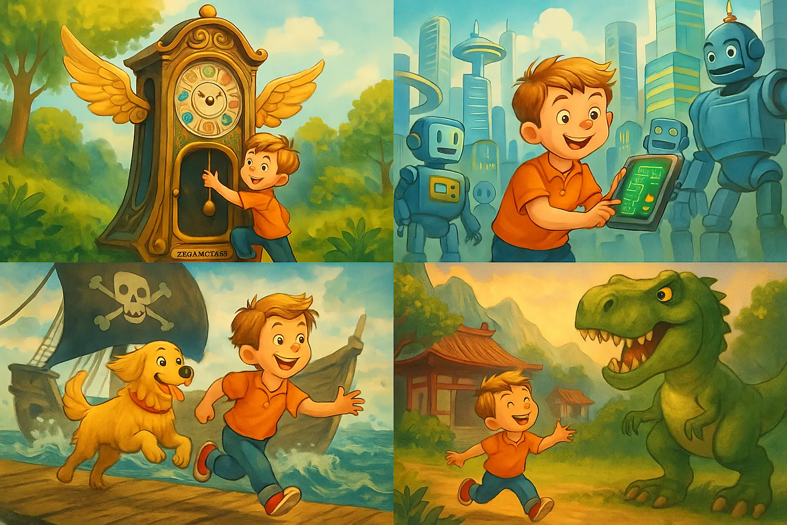 Max i Zegar Czasolot