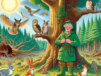 Gajowy i wielka narada w sercu kniei