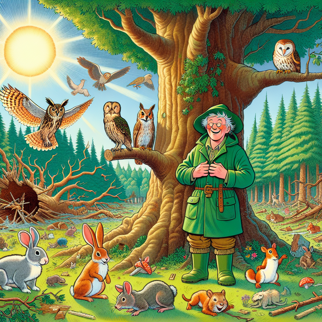 Gajowy i wielka narada w sercu kniei