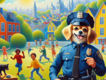 Patrol Pieska Puszka i Pana Policjanta