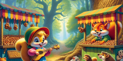 Słony Interes Wiewiórki i Jeża