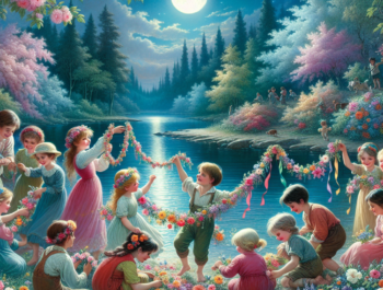 Wianki na wodzie i nocne życzenia