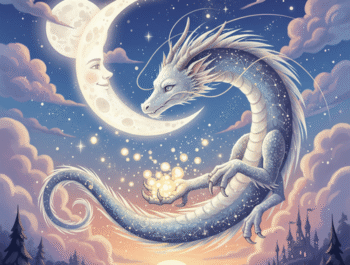 Księżycowy Smok i Zaginione Iskierki.
