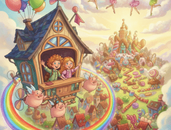 Latający Dom z Pralinami