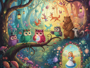 Alicja w Krainie Puszczyków