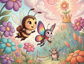 Bajka o Pszczółce Melissie i Słonecznym Miodzie