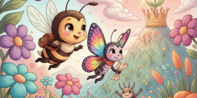 Bajka o Pszczółce Melissie i Słonecznym Miodzie