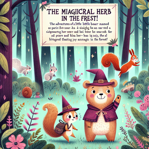 Przygody małego misia i magicznego lasu
