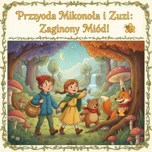 Przygoda Mikołaja i Zuzi: Zaginiony Miód! 🍯🐻🦊